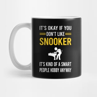 Smart People Hobby Snooker Mug